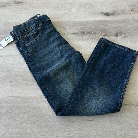 Carters OshKosh Kid Straight-Leg Jeans Dark Wash 10R NWT IN PACKAGE - Picture 7 of 8